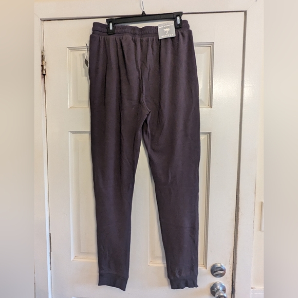 Surf and Swim Company DARK Gray waffle Knit Joggers , US M - Picture 5 of 9